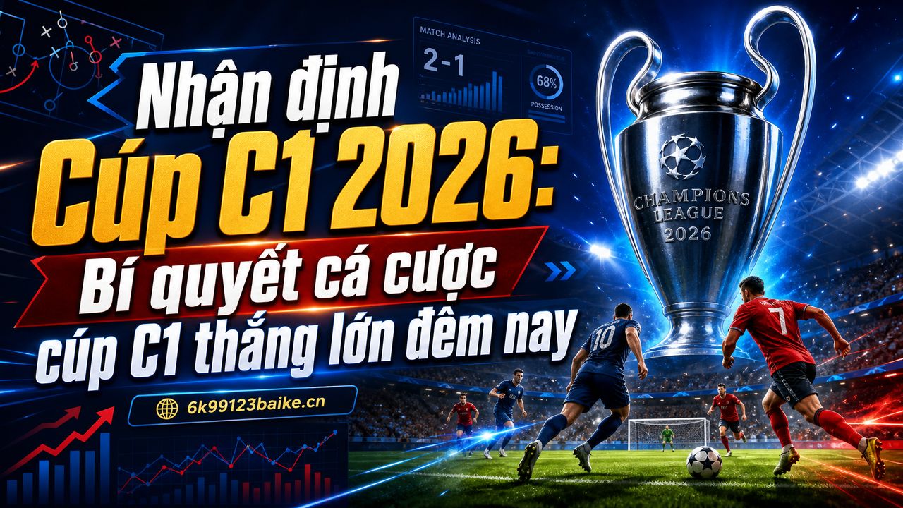 Nhận định Cúp C1 2026: Bí quyết cá cược cúp C1 thắng lớn đêm nay